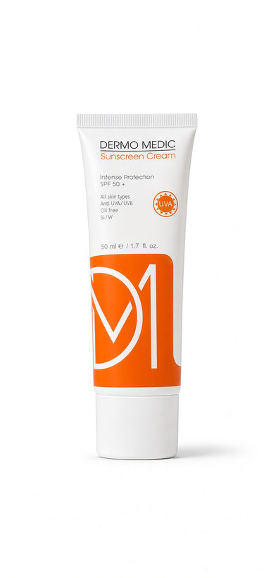 کرم ضد آفتاب فاقد چربی درمومدیک SPF 50+ (50 میلیلیتر)